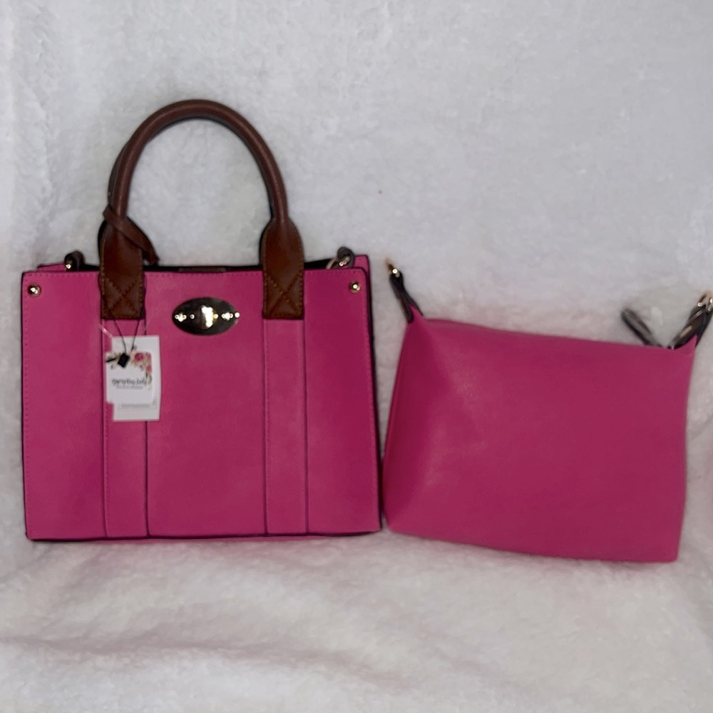 Hot Pink 3pc set Purse